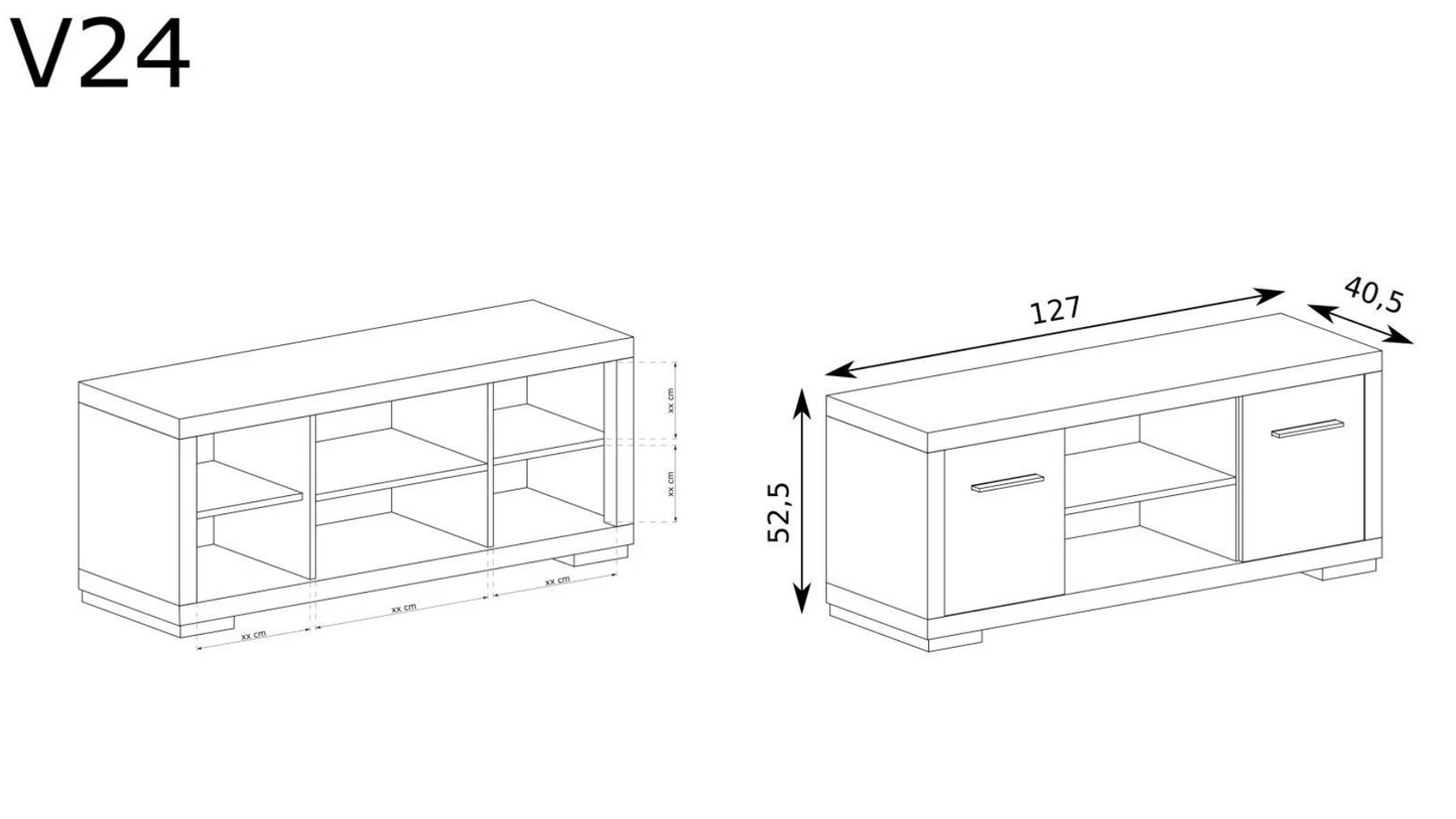 VEGAS V-24 RTV/TV spintelė