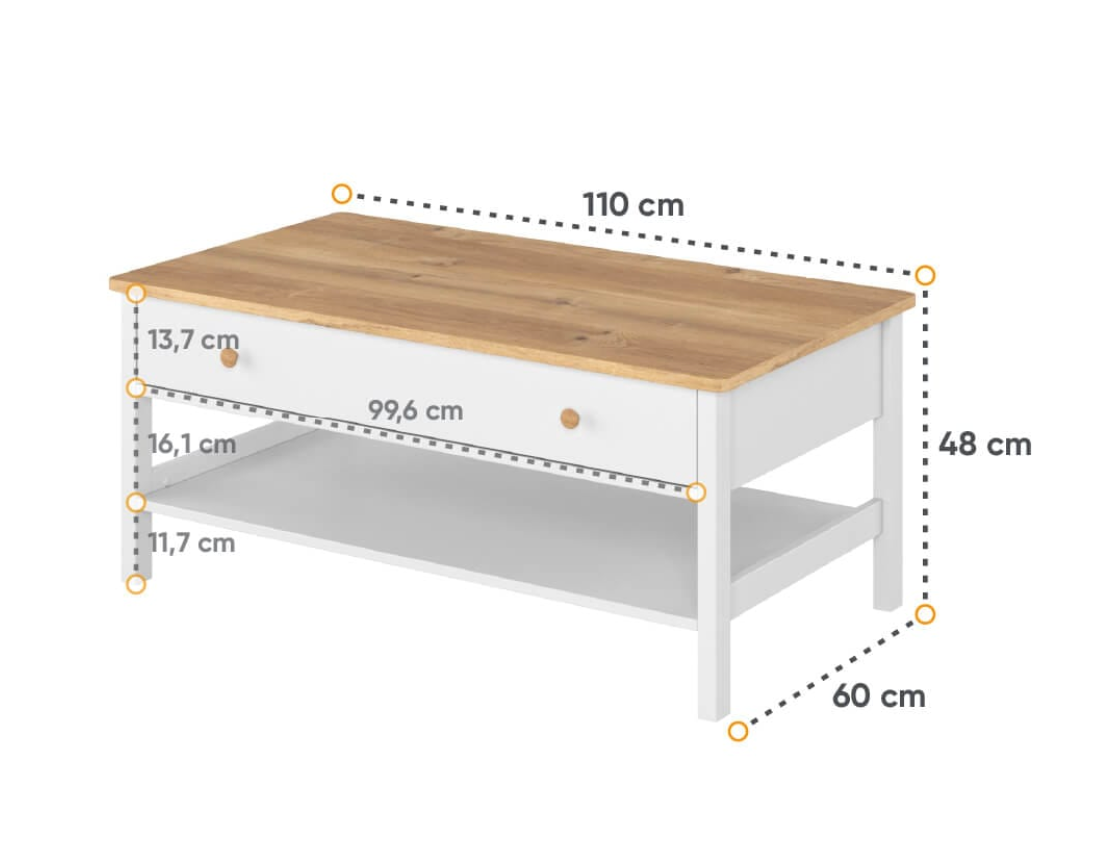 STORY SO-15 Žurnalinis/kavos staliukas