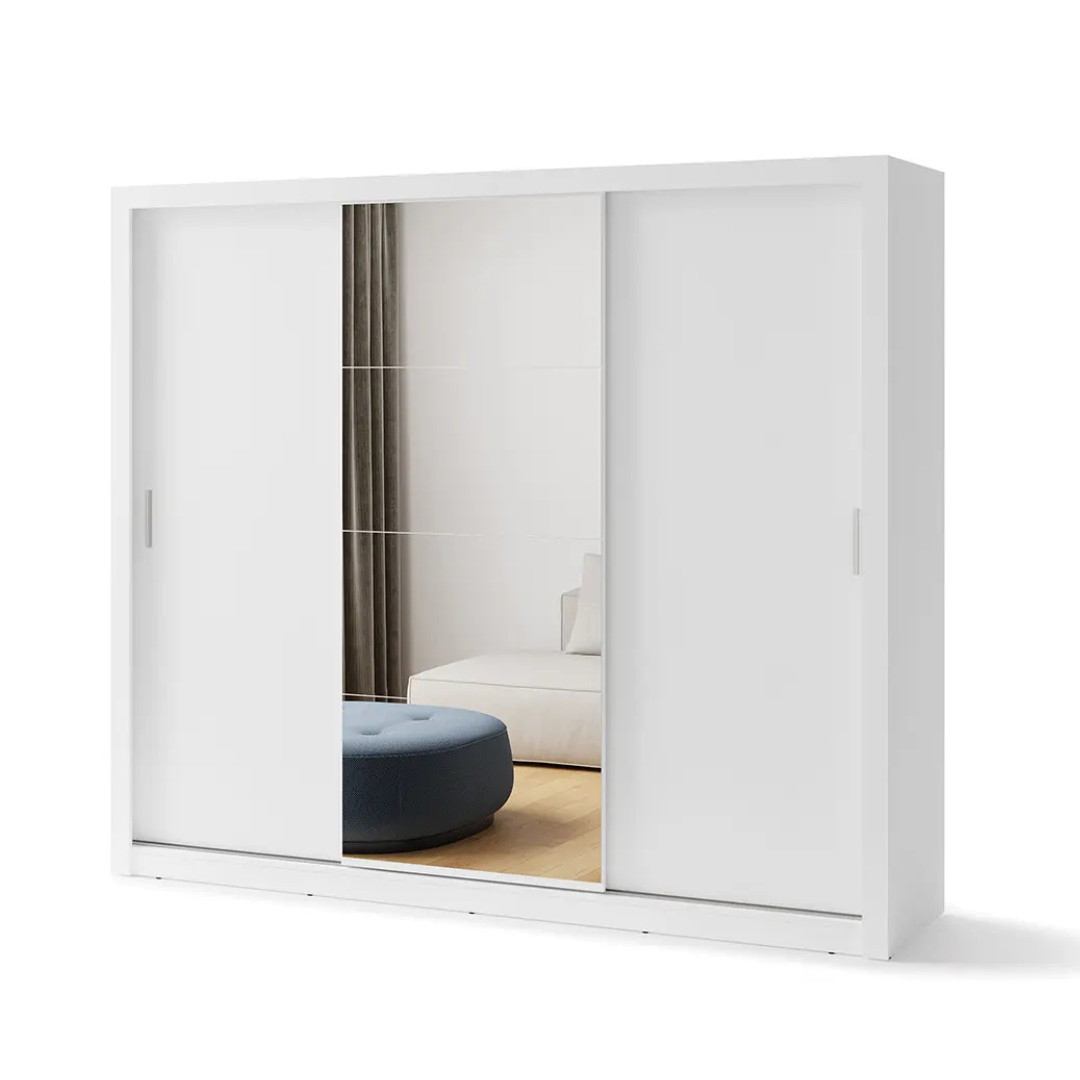 Spinta su veidrodžiu IDEA ID-01 250 (balta)