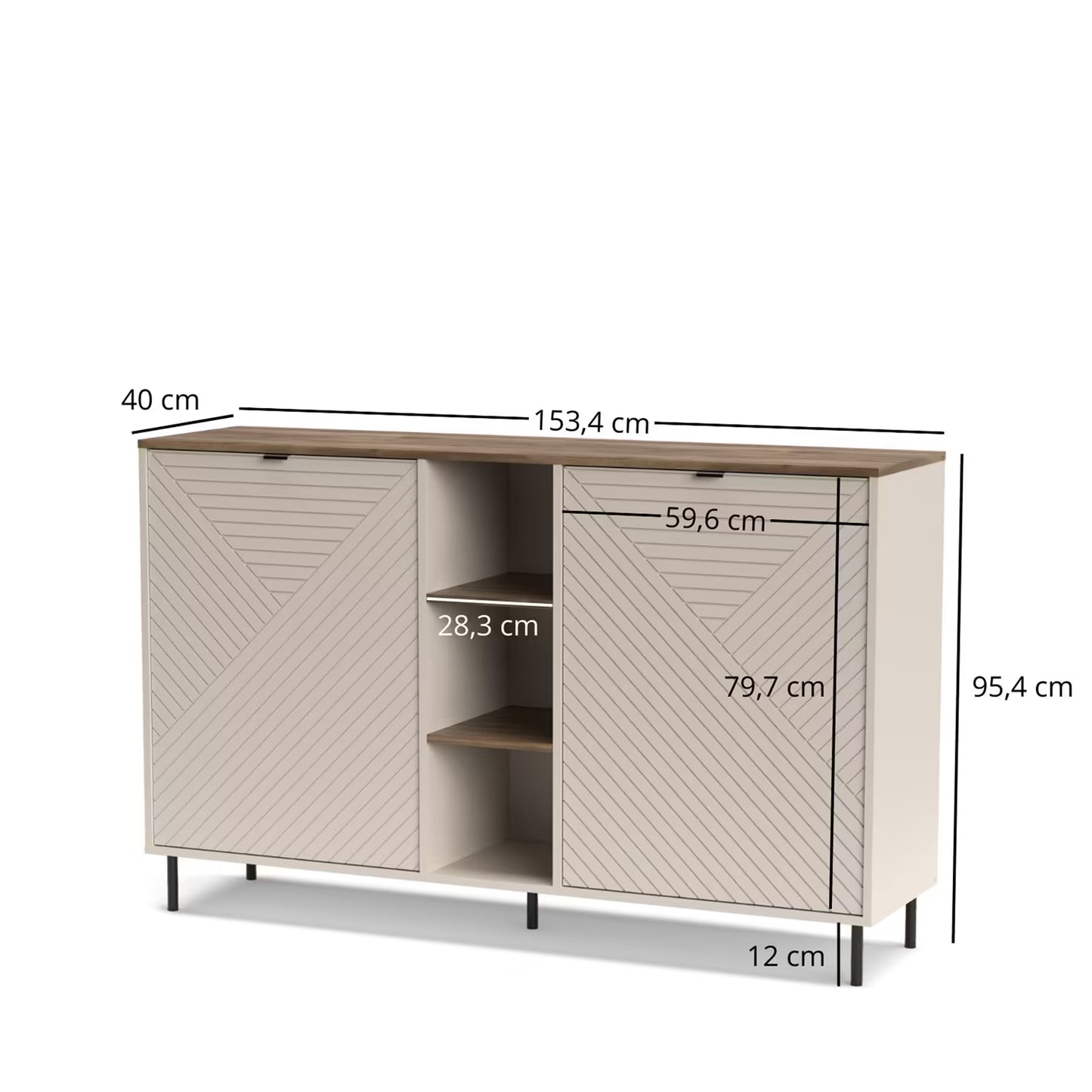 EVO KOM2DL komoda
