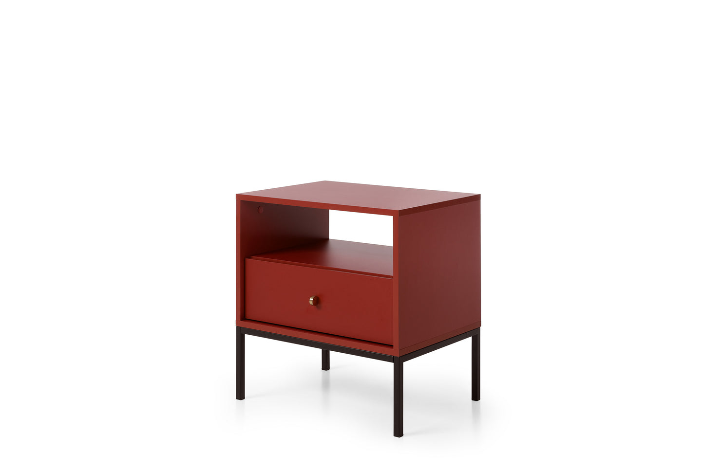 Naktinė spintelė MN MS54 BORDO/BL