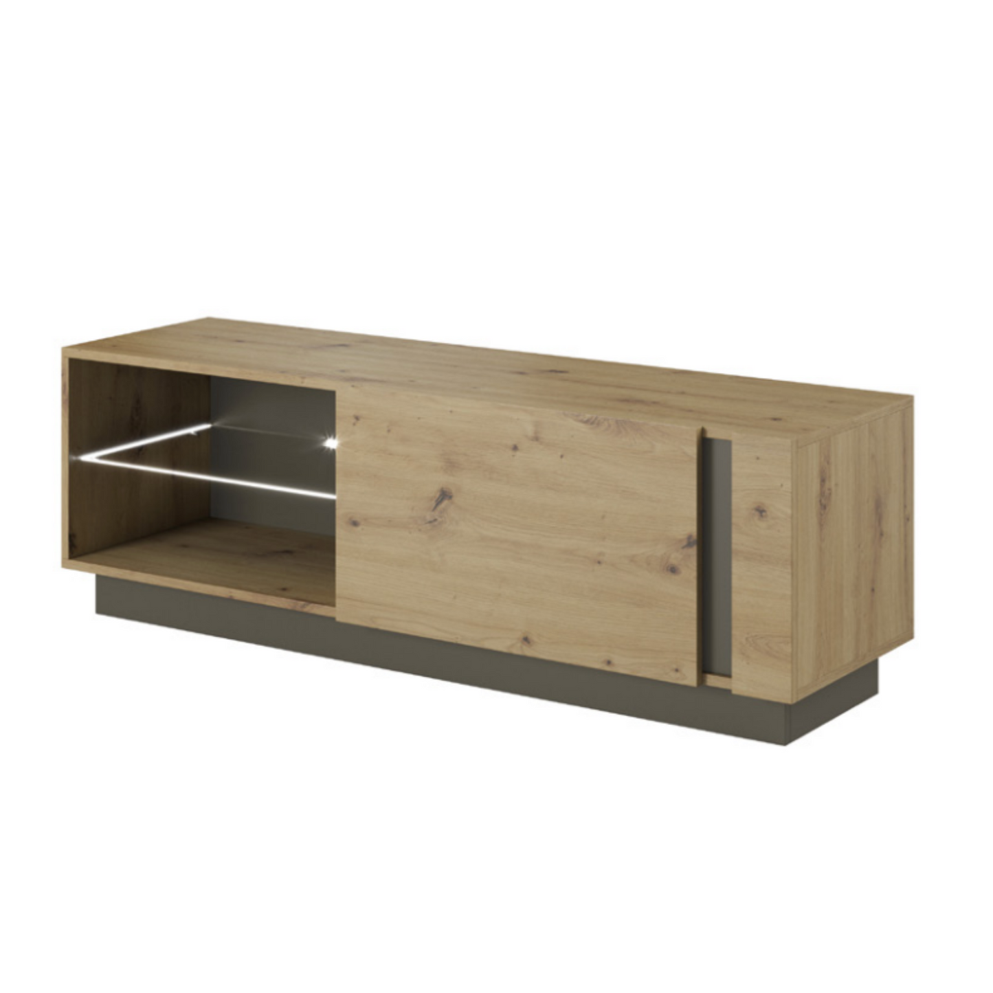 ARCO G-138 RTV/TV spintelė (ąžuolas artisan/grafitas)