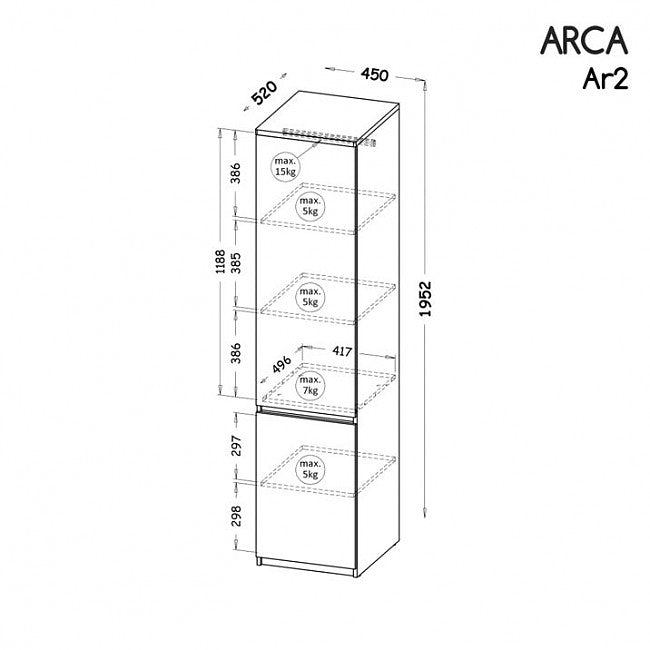 ARCA AR2 lentyna