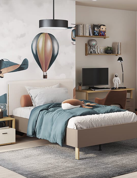 LENNY LY-11 Minkštas galvūgalio atlošas 90cm pločio