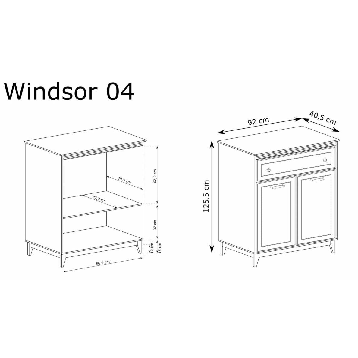 WINDSOR W-4 spintelė