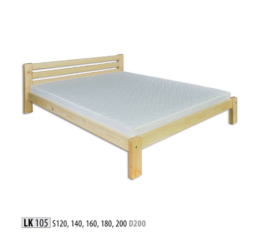 Medinė lova LK-105 DM