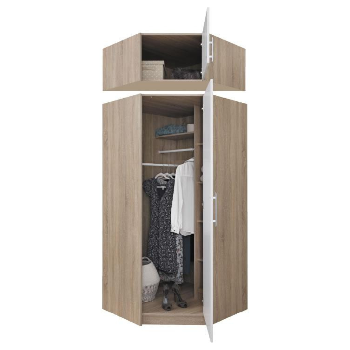 Antresolė SMART SRN4 (artisan ąžuolas)