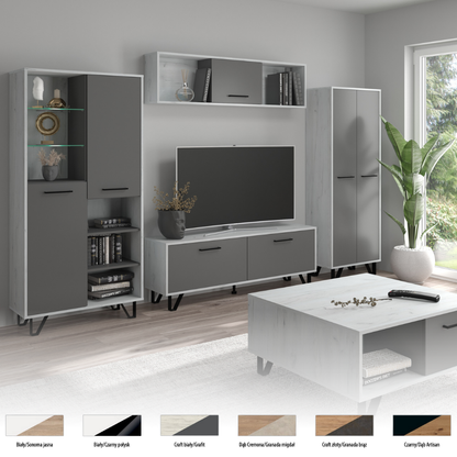 Svetainės baldų kolekcija BOSS