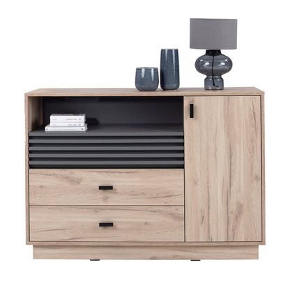 Komoda ALLMO 120 AL-7 (ąžuolas šviesus)