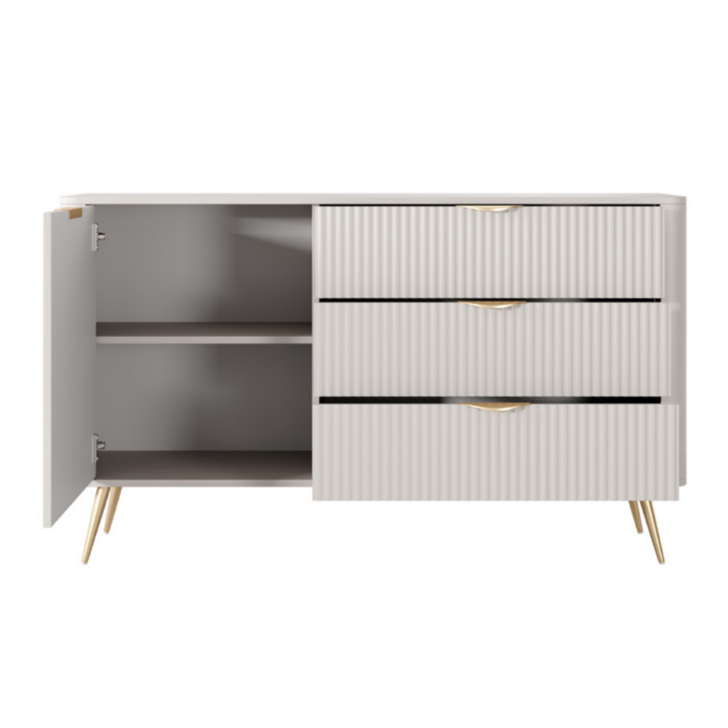 Komoda LANTE D 138 (smėlio spalvos)