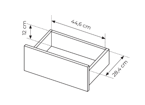 Komoda DAST B-153/3D2s