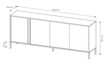 Komoda DAST E-203/4D