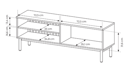 LANG 150 RTV/TV spintelė