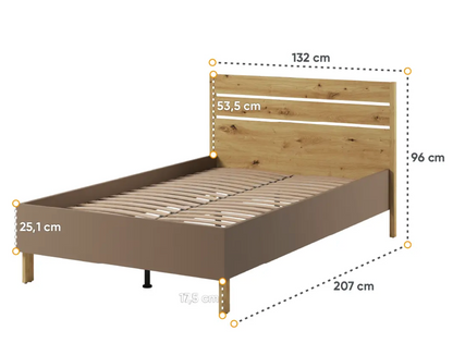 LENNY LY-09 Minkštas galvūgalio atlošas 120 cm pločio