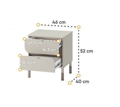 Spintelė prie lovos HARMONY HR-07
