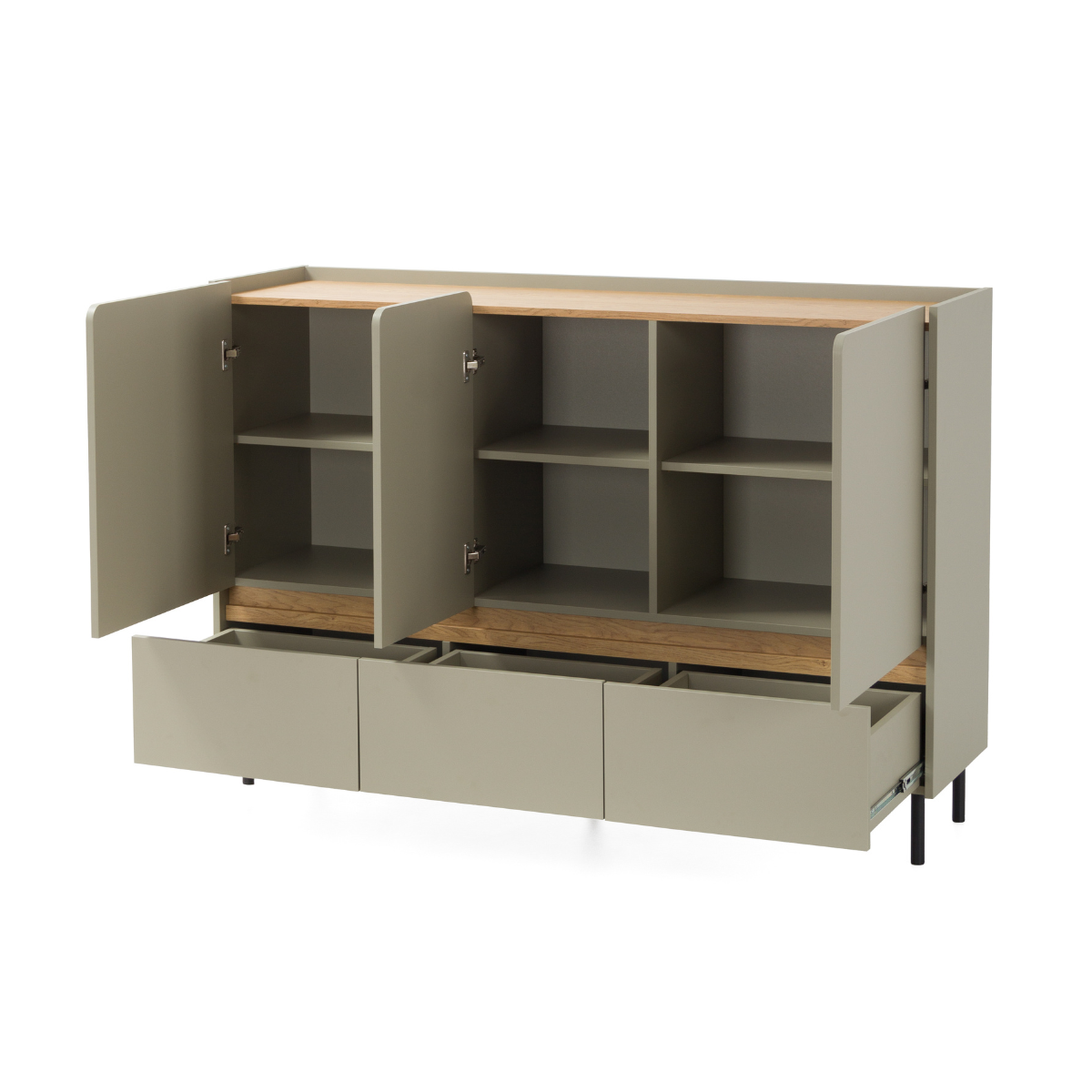Komoda LUCA LC-7 (eukaliptas spalvos)