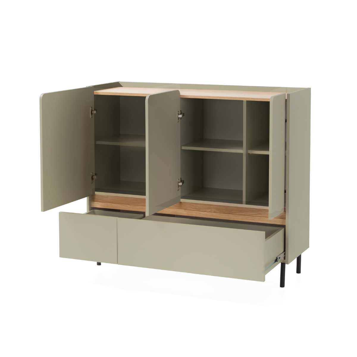 Komoda LUCA LC-8 (eukalipto spalvos)