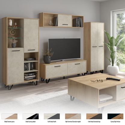 Svetainės baldų kolekcija BOSS