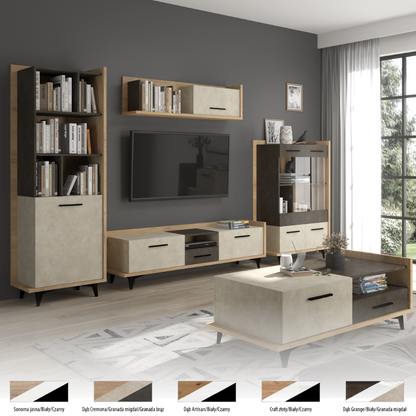 Svetainės baldų kolekcija BOX