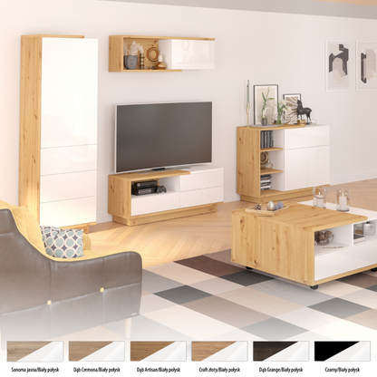 Svetainės baldų kolekcija HYBRID