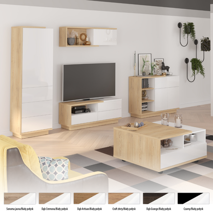 Svetainės baldų kolekcija HYBRID