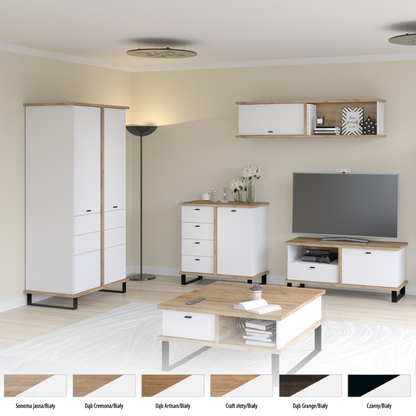 Svetainės baldų kolekcija CROSS