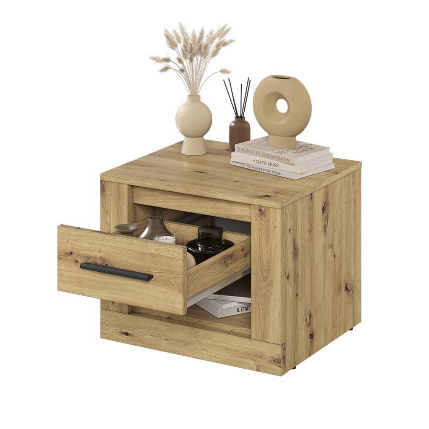 Naktinis staliukas ARTI AR-07 (dąb artisan)