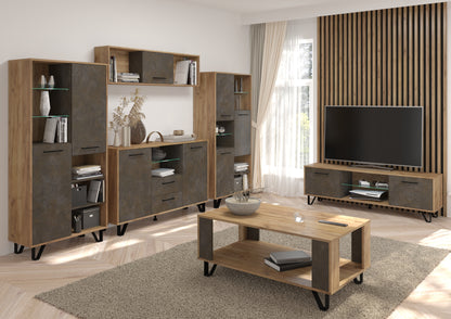 Svetainės baldų kolekcija BOSS