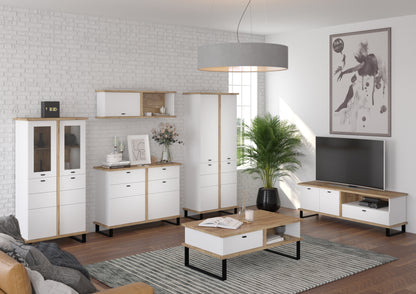 Svetainės baldų kolekcija CROSS