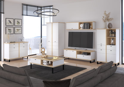 Svetainės baldų kolekcija CROSS