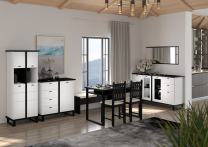 Svetainės baldų kolekcija CROSS