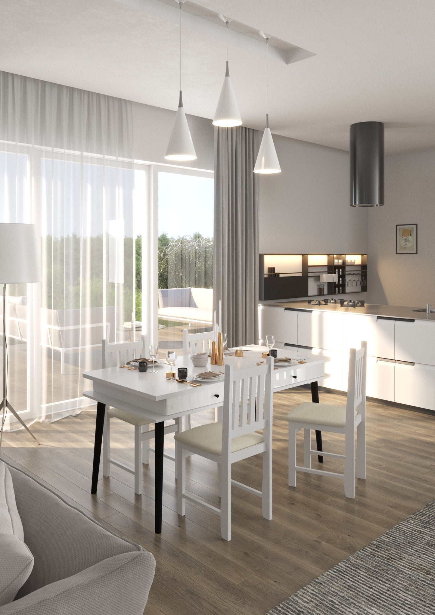 Svetainės baldų kolekcija DOLCE