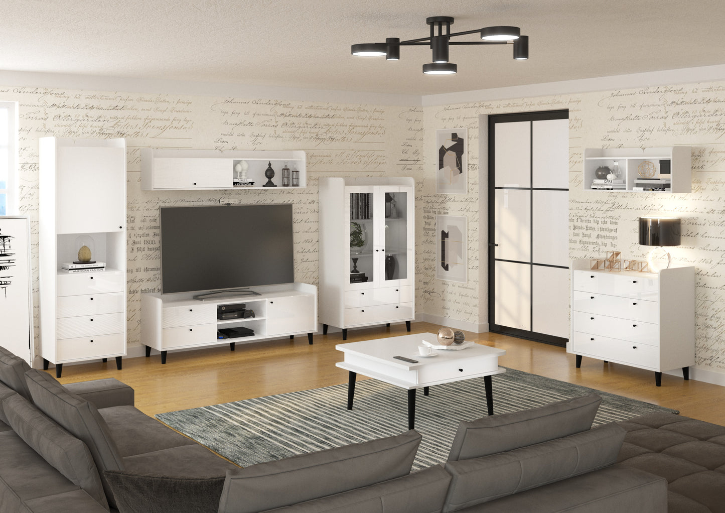 Svetainės baldų kolekcija DOLCE