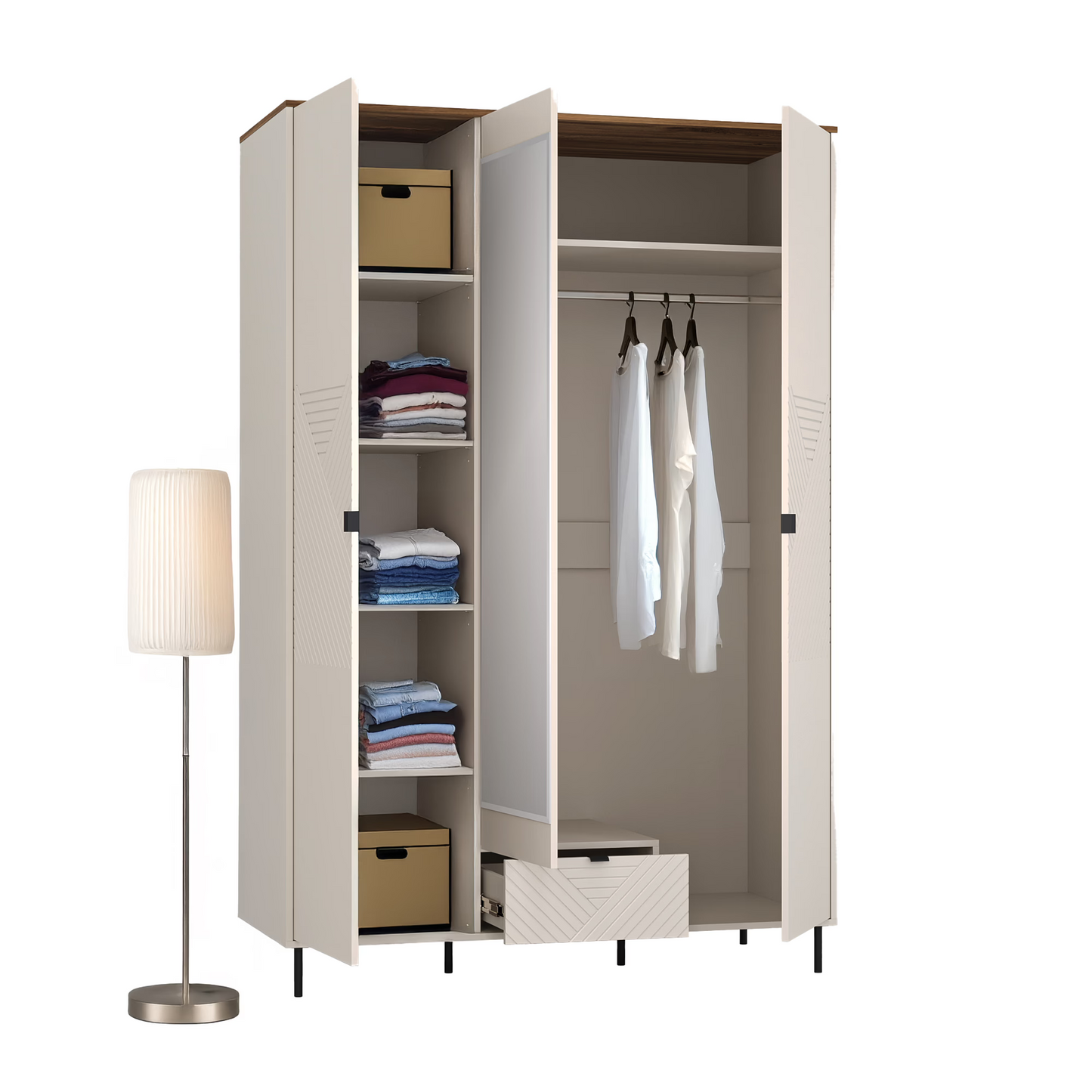 EVO spinta 3D su veidrodžiu