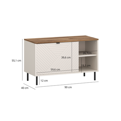 EVO SBUT 1K batų spintelė