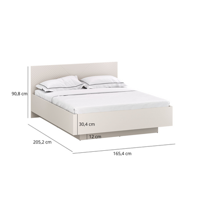 EVO lova 160 su patalynės dėže