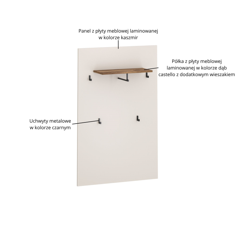 EVO prieškambario pakaba PAN/80