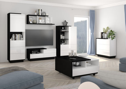 Svetainės baldų kolekcija HYBRID