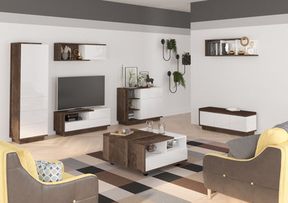 Svetainės baldų kolekcija HYBRID