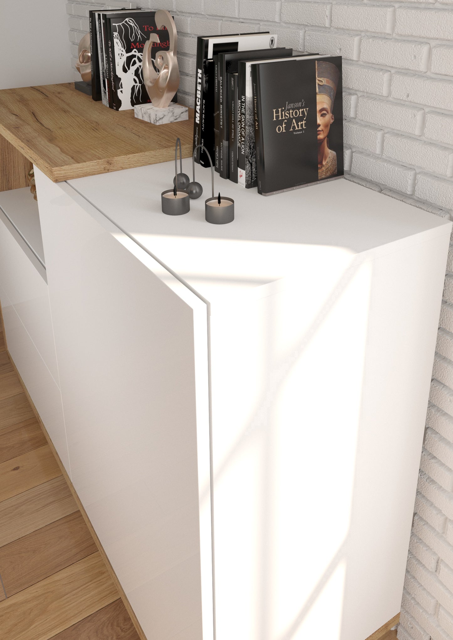 Svetainės baldų kolekcija HYBRID