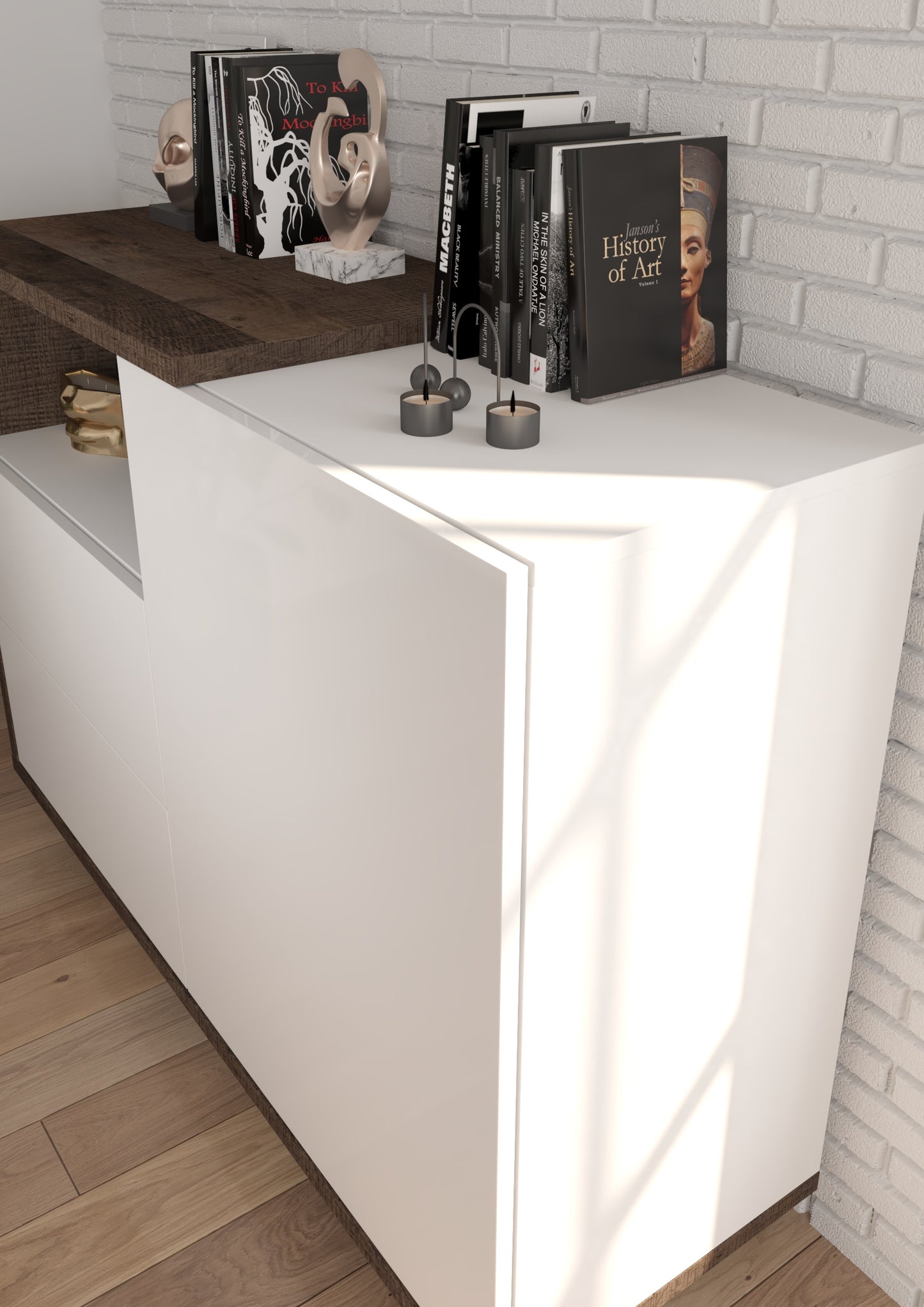 Svetainės baldų kolekcija HYBRID