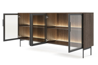 LUMI komoda 4D, ąžuolas dunin