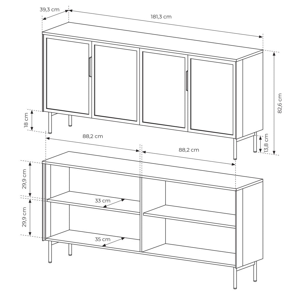 LUMI TV/RTV staliukas