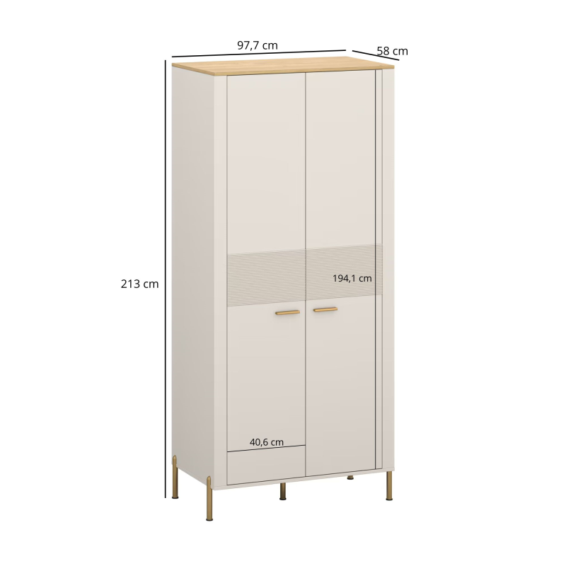 RUBEN spinta 2-ų durų