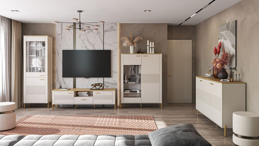 Svetainės baldų kolekcija RUBEN