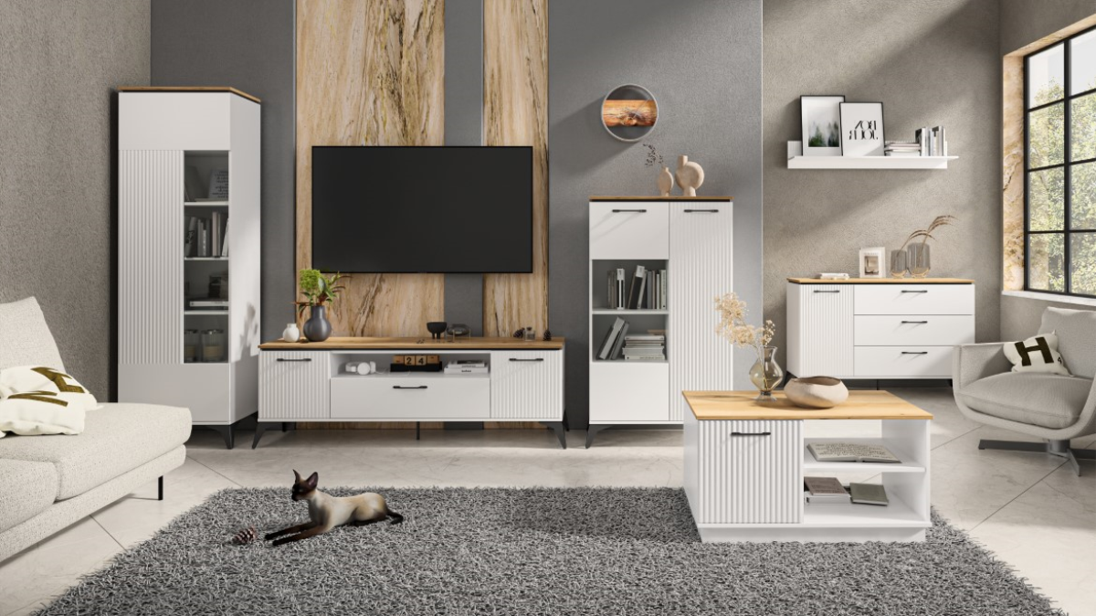 VELUTTO vitrina aukšta