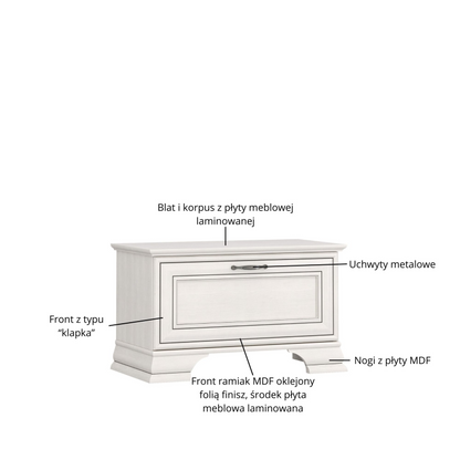 TIFFANY II batų dėžė 1K