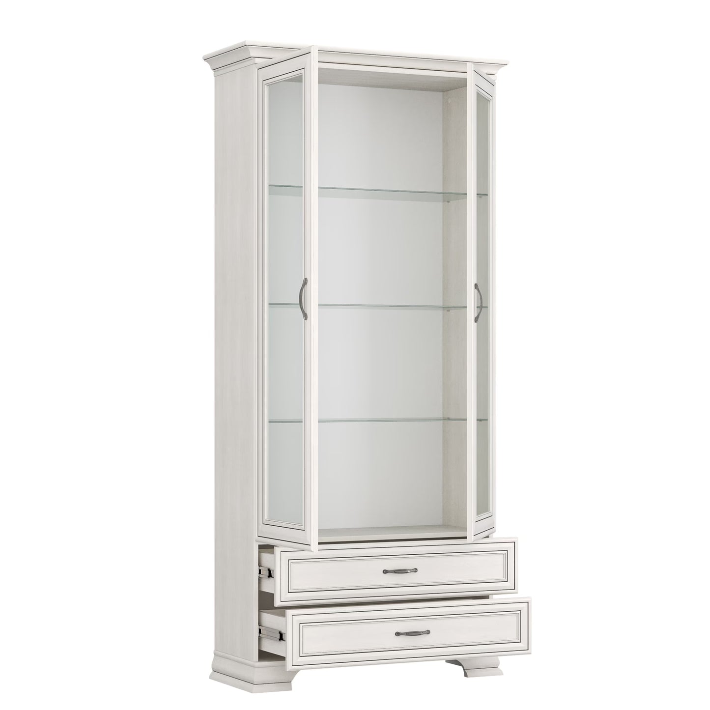 TIFFANY II vitrina aukšta 2D