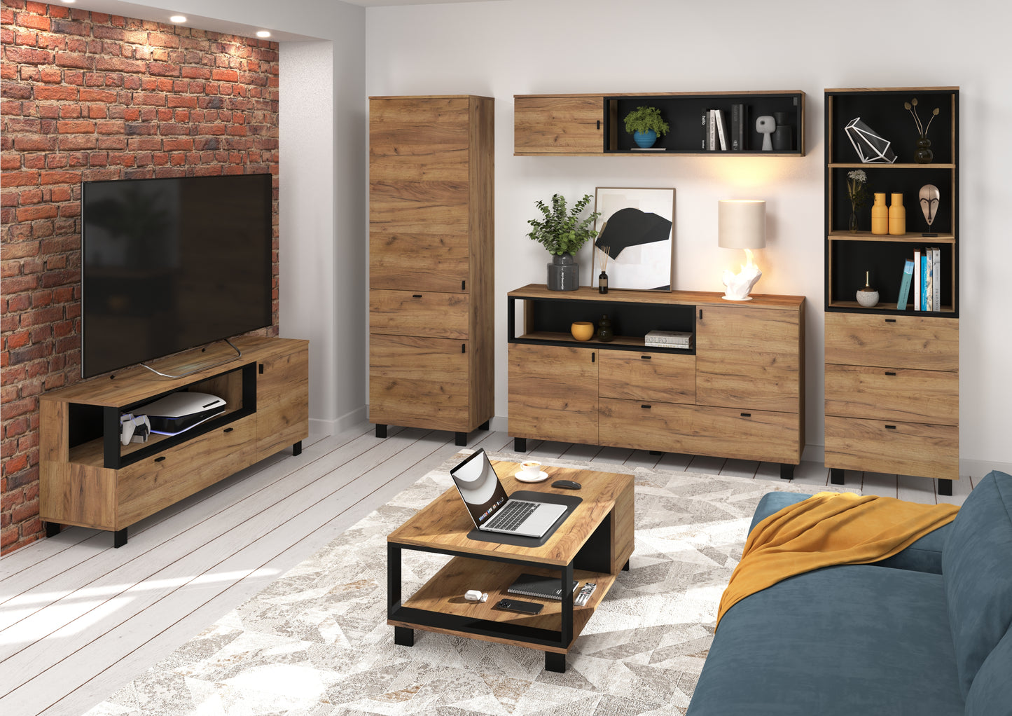 Svetainės baldų kolekcija VEGAS