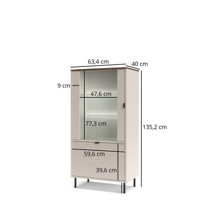 EVO vitrina žema 1D1W